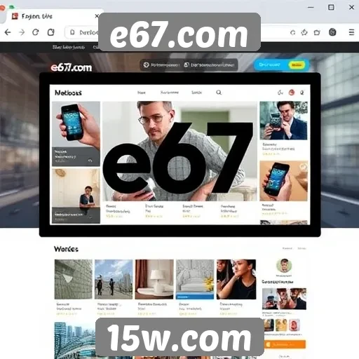 Nova atualização do e67.com traz melhorias significativas