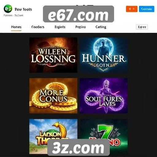 Comparativa de gêneros de jogos no e67.com